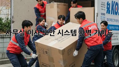 사무실 이사? 보안 시스템 완벽 가이드!